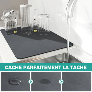 Tapis de drainage de cuisine super absorbant