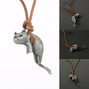 Collier "Sois ton chat"