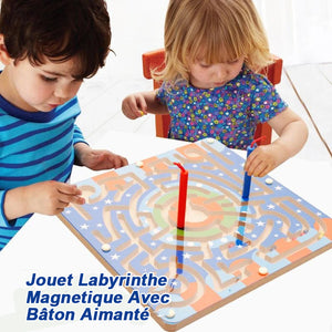 Échecs Volants + Jouet Labyrinthe Magnetique (2-en-1) - ciaovie