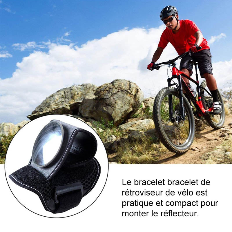 Bracelet de Rétroviseur de Sécurité pour Vélo