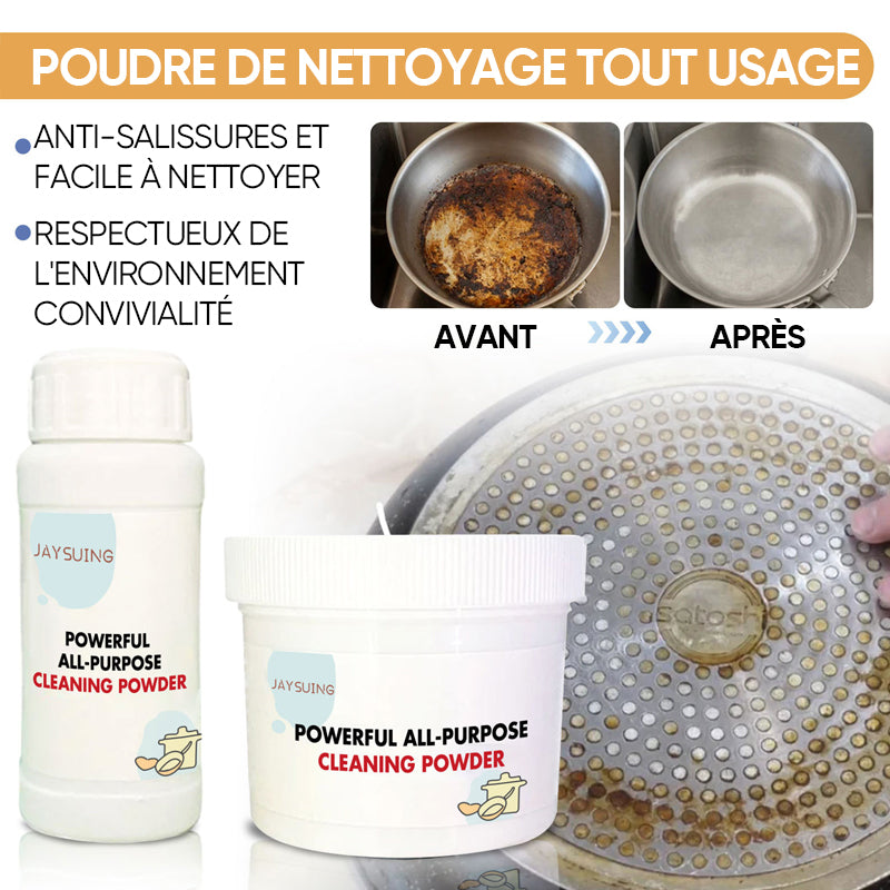 Poudre de nettoyage polyvalent pour la cuisine