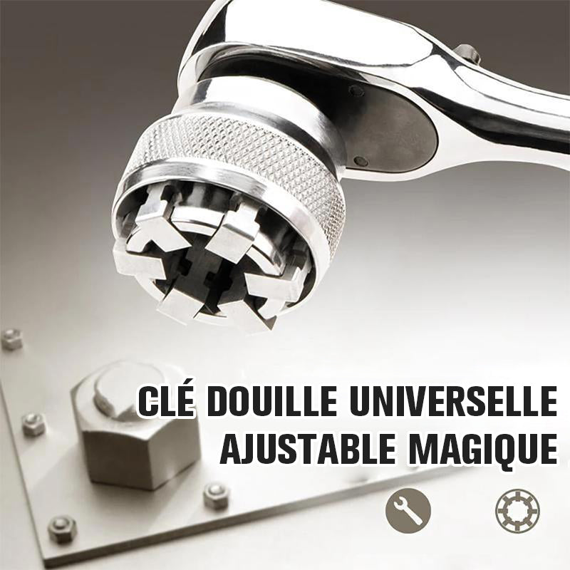 Clé à Douille à Écrou Universelle Ajustable Magique - ciaovie