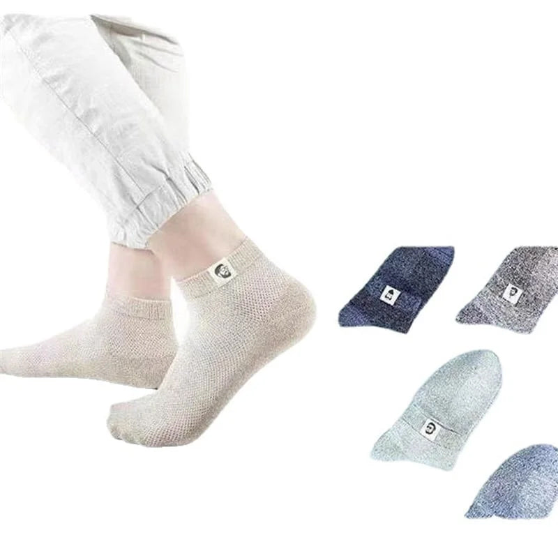 Chaussettes Déodorantes Respirantes pour Hommes（5 paires）