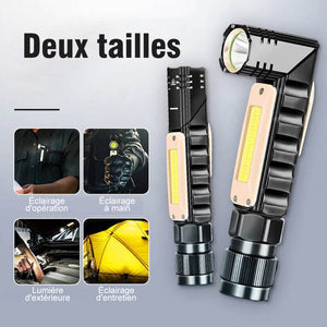 Lampe de Poche Anti-chute à Aiment Multifonctionnelle