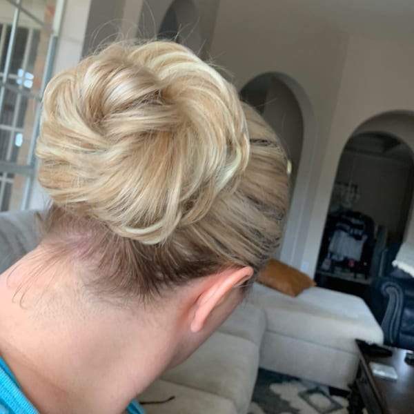 Postiche Chignon Extensions De Cheveux Bouclés Ondulés