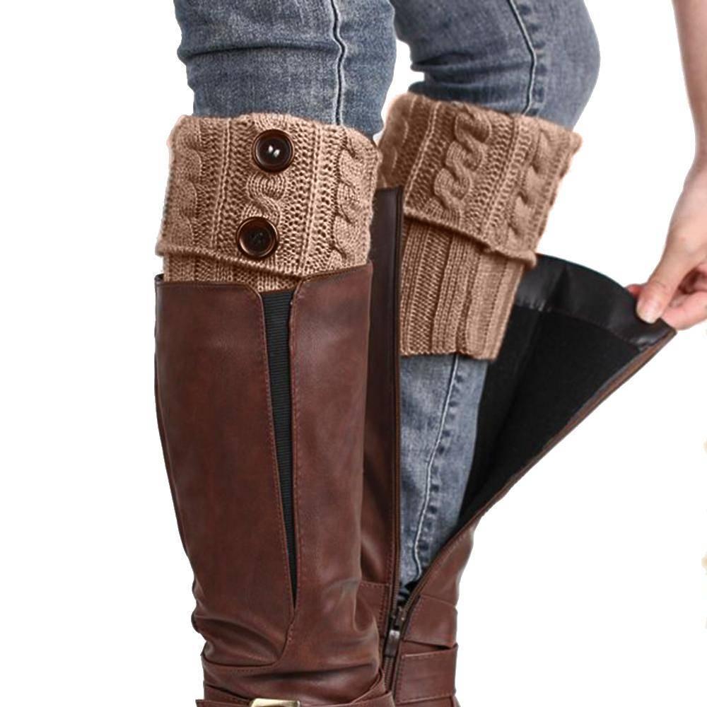 Jambières Tricotées pour Bottes