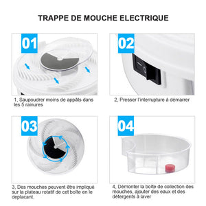 Ciaovie Anti Mouche Dispositif De Piège à Mouches ELectrique - ciaovie