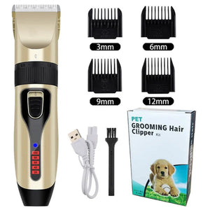 Kit de tondeuse professionnelle pour animaux de compagnie