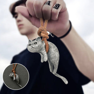 Collier "Sois ton chat"