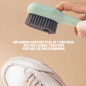 Brosse ménagère à poils doux