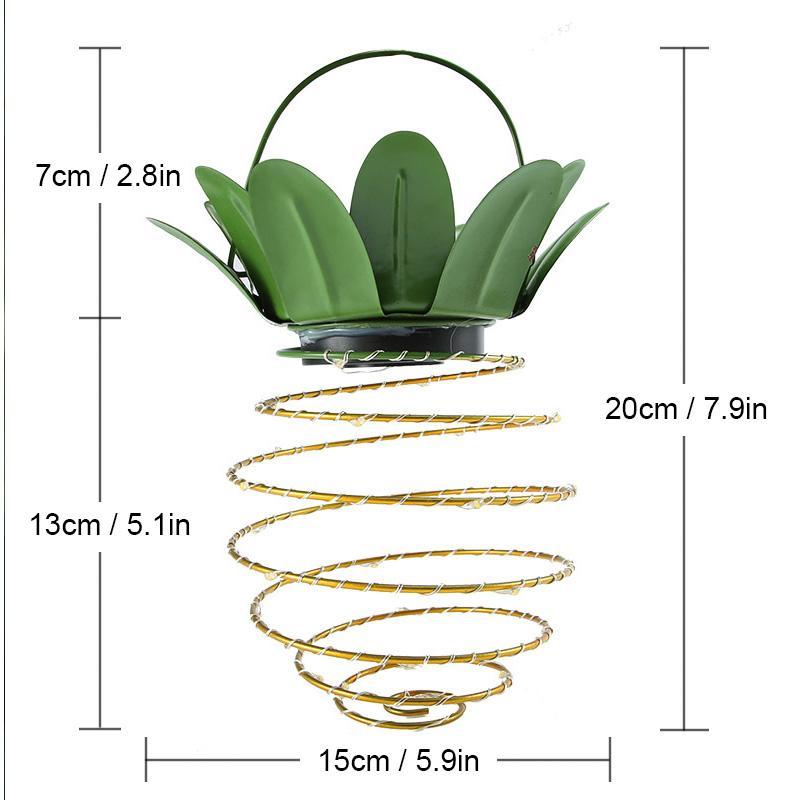 Lumière Solaire Imperméable d'ananas