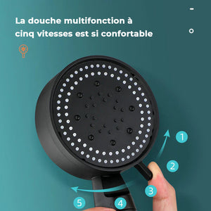 Pommeau de douche multifonctionnel à haute pression