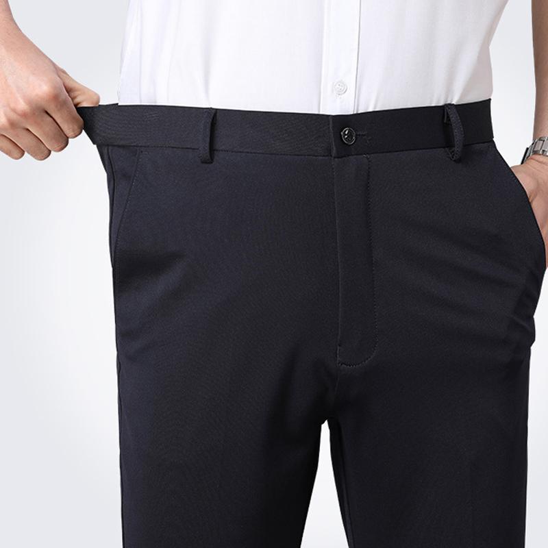 Pantalon classique à haute extensibilité pour hommes