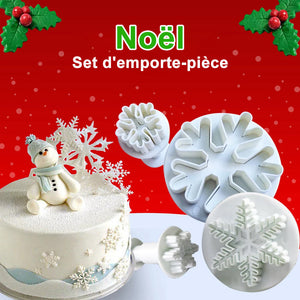 Ciaovie™ Moule à Gâteau Flocon De Neige De Noël (22 pcs) - ciaovie