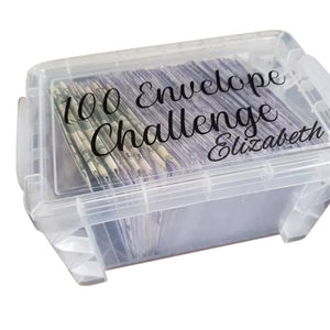 Le coffret Challenge contient 100 enveloppes