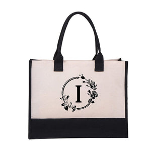 Sac en Toile avec Monogramme