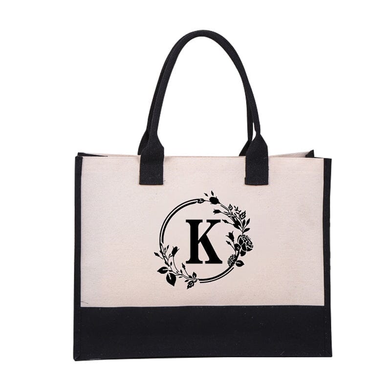 Sac en Toile avec Monogramme