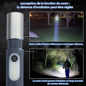 Lampes de Poche Rechargeables LED