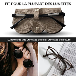 Cas de lunettes de soleil de mode