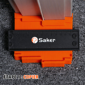 Saker Jauge De Duplication De Contour Avec Serrure Réglable - ciaovie