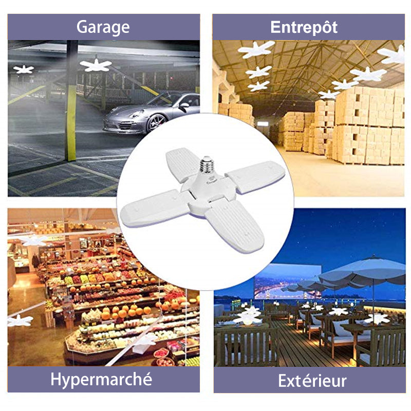 Lampe de Garage Pliable Déformable Universelle - ciaovie