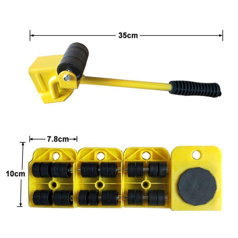 Ensemble d'Outils de Levage et de Déplacement de Meubles Lourds