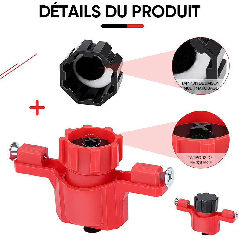 Ensemble d'outils de marquage de trou de serrure