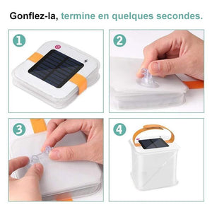 Lanterne Solaire Gonflable USB Extérieure - ciaovie