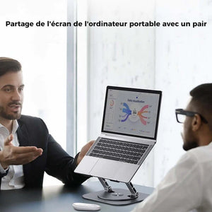 Support pour Ordinateur Portable en Alliage d'aluminium