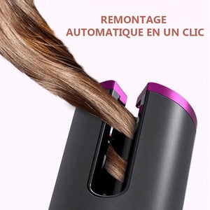 ⭐Fer à friser à rotation automatique sans fil