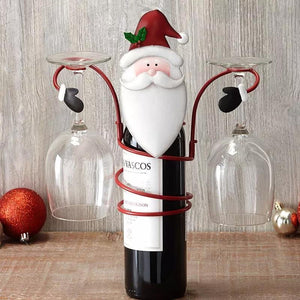 【🎅Vente anticipée de Noël - Économisez 50 %🎅】Porte-bouteilles & Verres à vin