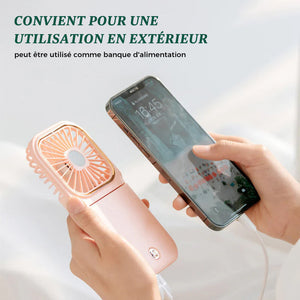 Ventilateur de cou suspendu portable