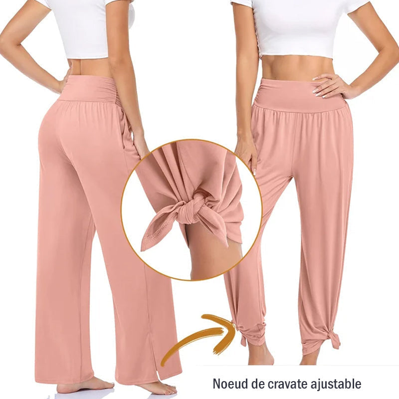 Pantalon Ample Décontracté Pleine Longueur pour Femmes