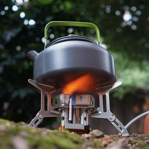 Brûleur à gaz extérieur coupe-vent de camping