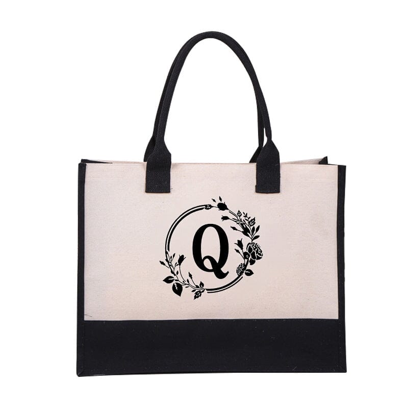 Sac en Toile avec Monogramme