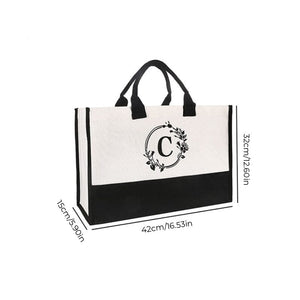 Sac en Toile avec Monogramme