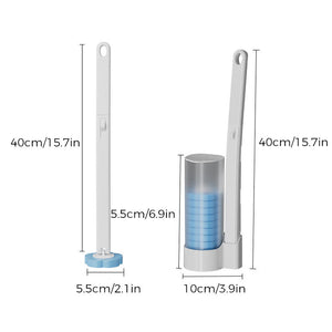 Système de nettoyage des toilettes à usage unique