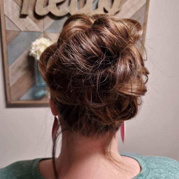 Postiche Chignon Extensions De Cheveux Bouclés Ondulés