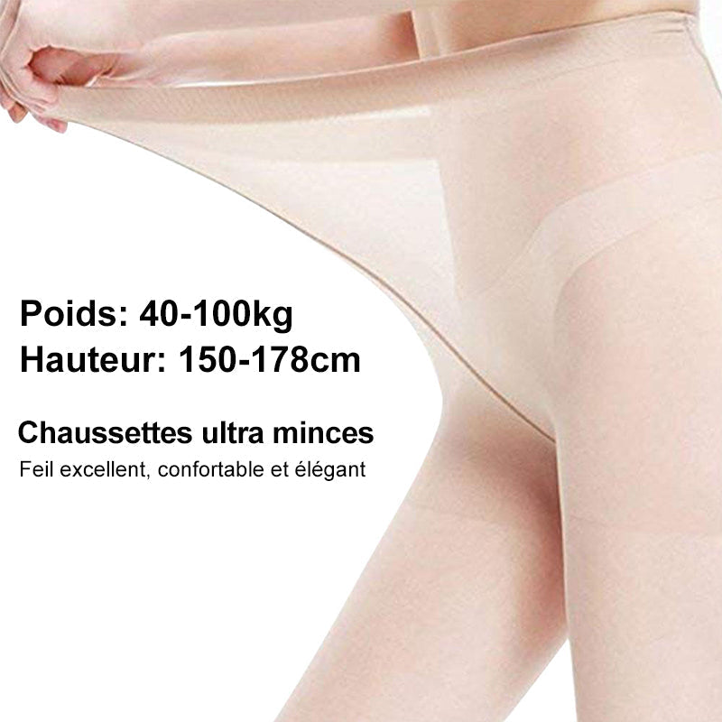 Bas Transparents Pleine Longueur Collants Renforcés - ciaovie