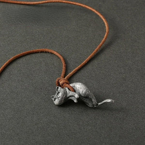 Collier "Sois ton chat"