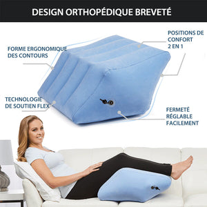 Coussin de Jambe Gonflable Portable