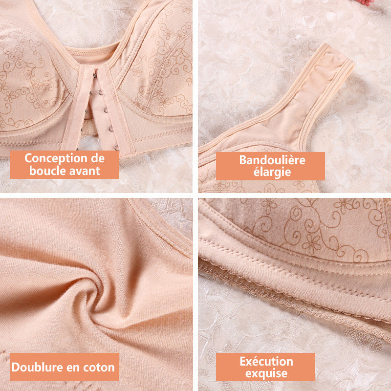 Ciaovie™ Soutien-gorge en Coton à Fermeture Avant - ciaovie