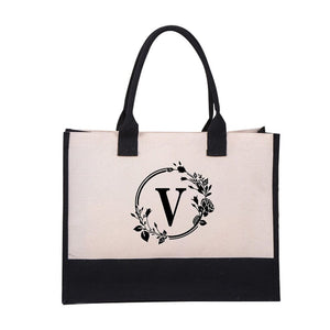 Sac en Toile avec Monogramme