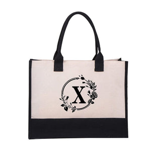 Sac en Toile avec Monogramme