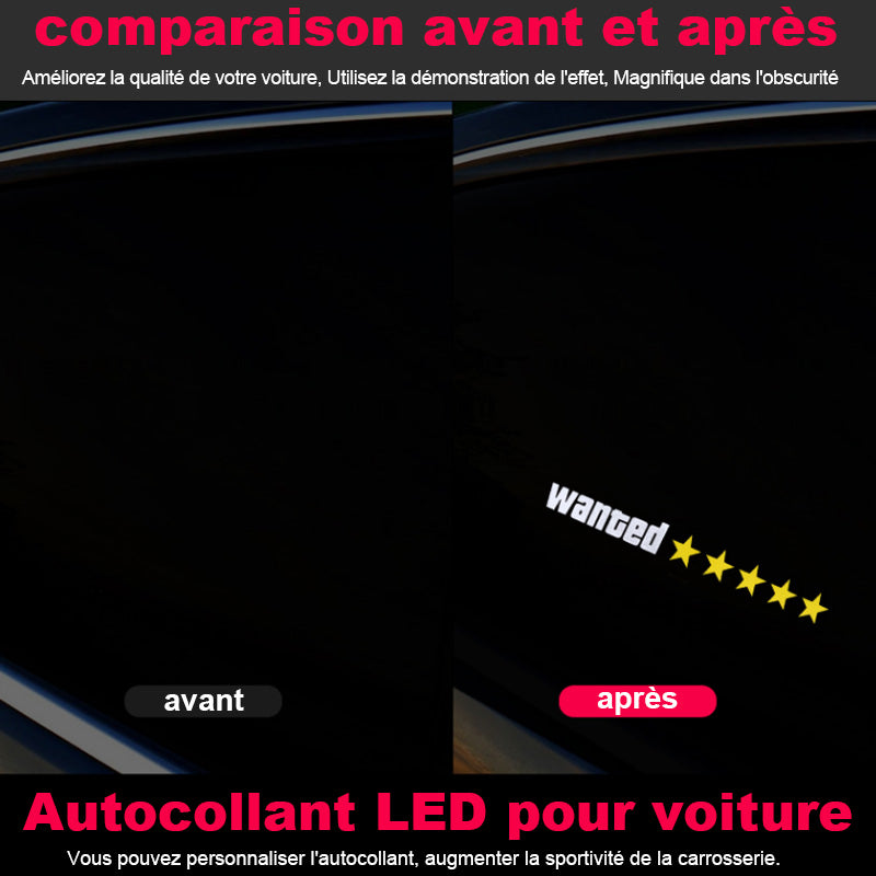 Autocollant Lumineux pour Voiture