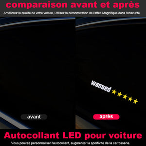 Autocollant Lumineux pour Voiture