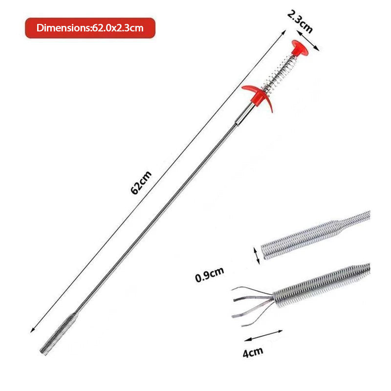 Outil de Ramassage Flexible à Griffe Préhensile pour Égout - ciaovie