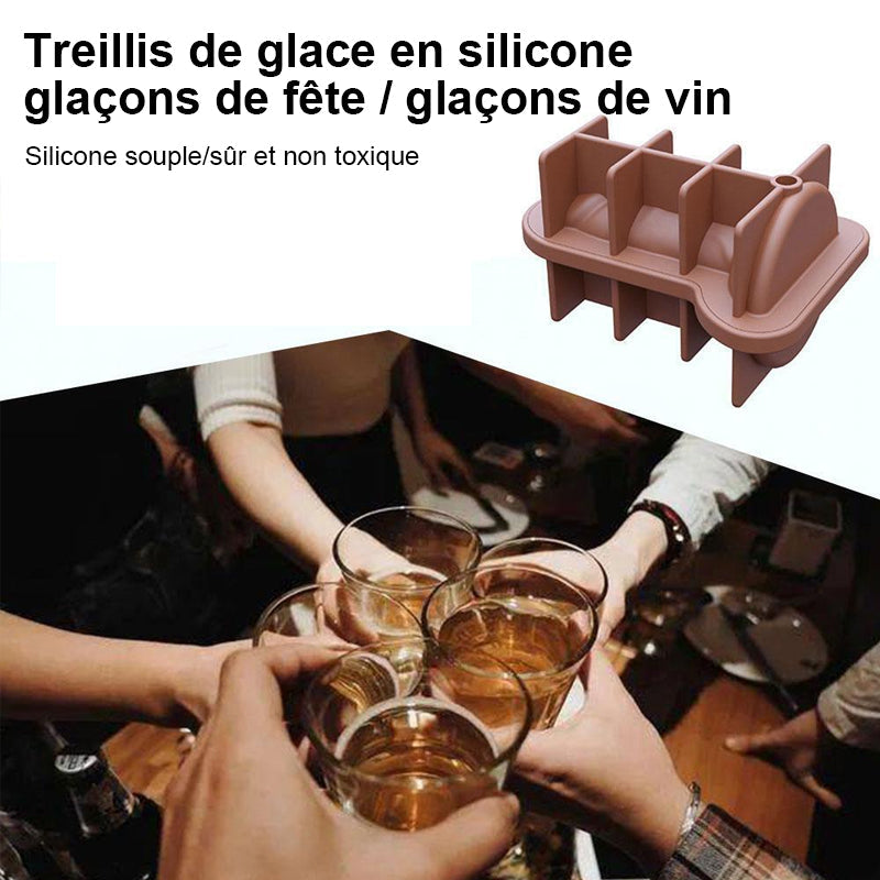 Moule à glaçons de farce pour adultes