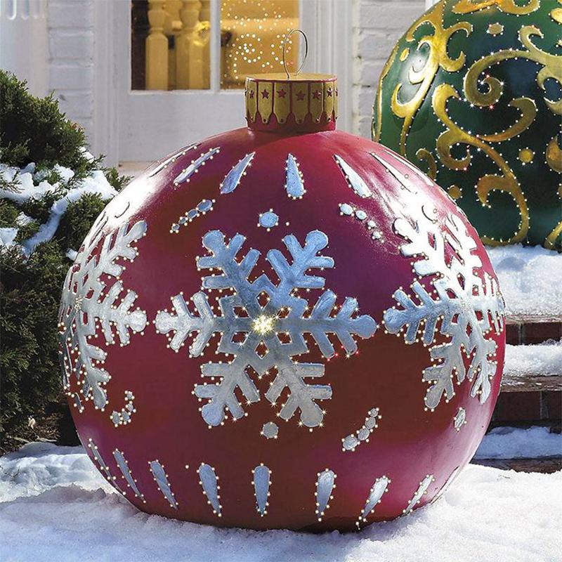 Boule de Décoration Gonflable de Noël en plein air