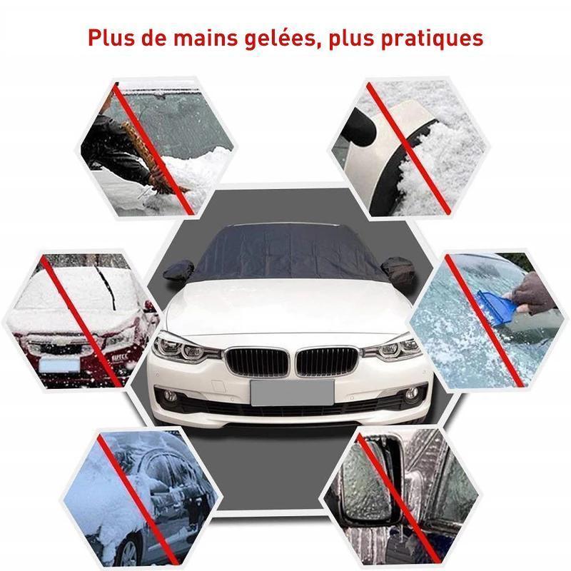 Couverture de Pare-brise de Voiture Magnétique - ciaovie